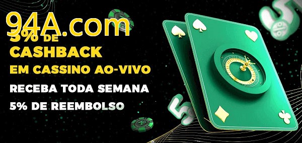 Promoções do cassino ao Vivo 94A.com